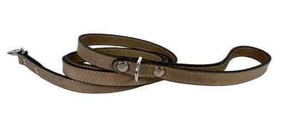 Sazzz Hundeleine, furchtlos, Vintage-Leder, beige