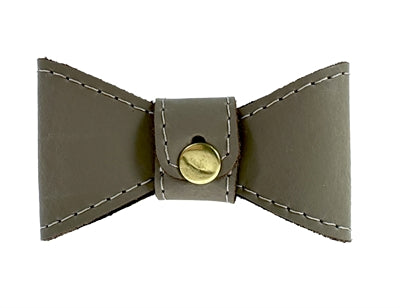Sazzz Fliege Glamper Leder Taupe
