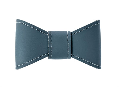 Sazzz Fliege aus hellblauem Leder