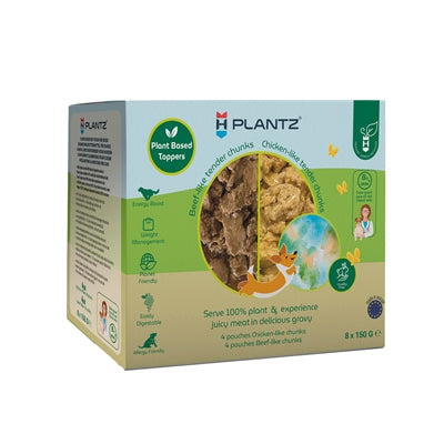 Henart Plantz Toppers Multipack Hähnchen Rindfleisch ähnlich