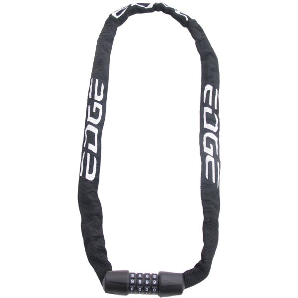 Edge Web Racer 90 cm Kettenschloss mit Code – schwarz