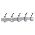 Abi wandkapstok kerkmann aluminium 5 haken