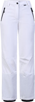 Icepeak frechen dames softshell skibroek - wit - 40