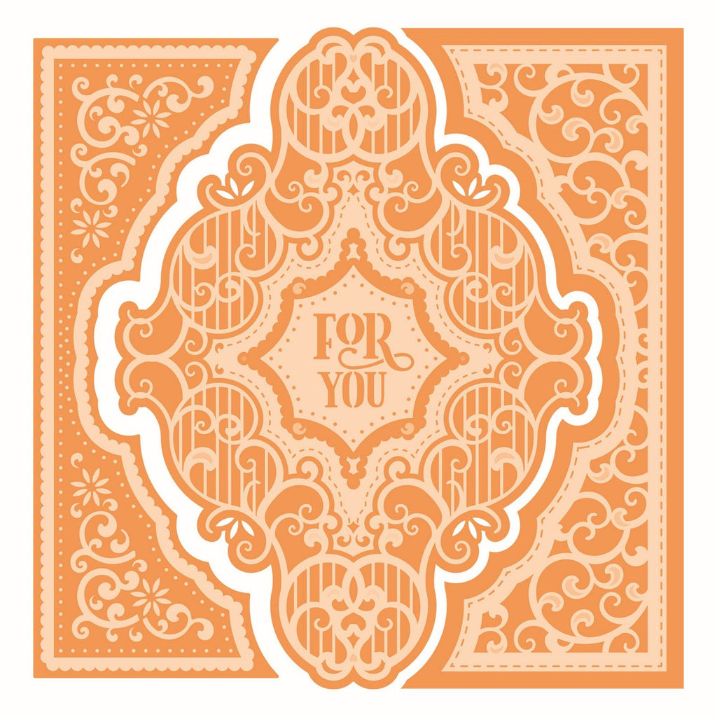 Tonic studios • essentials layering die set for you elaborate swirls