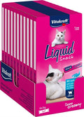 Vitakraft cat liquid snack zalm omega