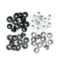 We r makers • standard eyelets grey 60pcs