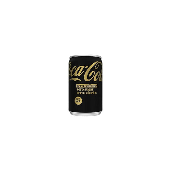 Coca-cola zero sugar zero caffeine mini blik (24x 15 cl)