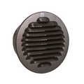 Renson 1059760 - inbouw rond schoepenr met gaas435r dia 80 ral 9005 zwart | 12 stuks