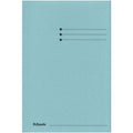 Esselte mappen 3 flappen folio 235x350mm blauw