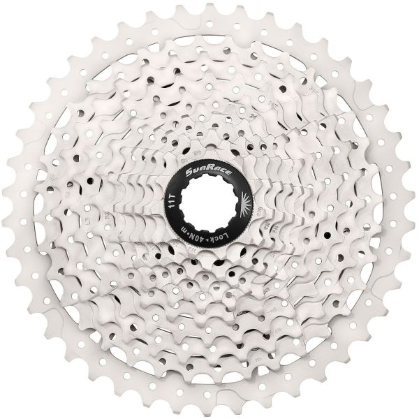 Sunrace CSMS3 Kassette 10-fach - 11-40T - silber