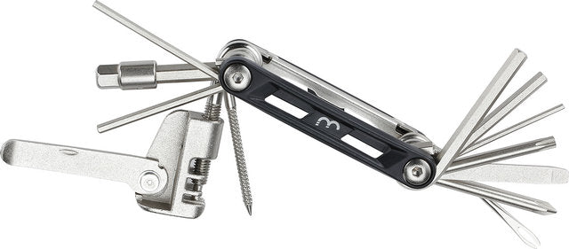 Bbb cycling maxifold tl fietsgereedschap tubeless - reparatie tool tubeless banden - fiets minitools - 18 verschillende functies - btl-141tl