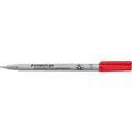 Non permanente marker staedtler lumocolor rood