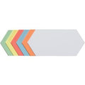 Presentatiekaarten franken honingraat 9,5 x 20,5 cm kleurenassortiment