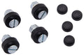 Dresselhaus nummernschildschraubensortiment sb-mix license plate number sb-m 6x20 caps (black)