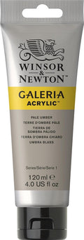 Winsor newton galeria acryl 120ml pale umber