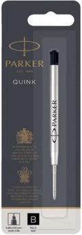 Parker balpenvullingen | broad punt | zwarte quinkflow inkt | 1 stuk