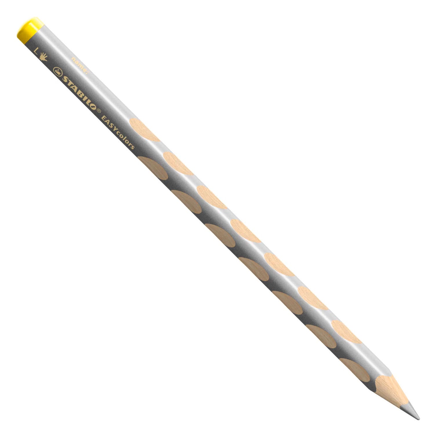 Stabilo easycolors linkshandig kleurpotlood - zilver