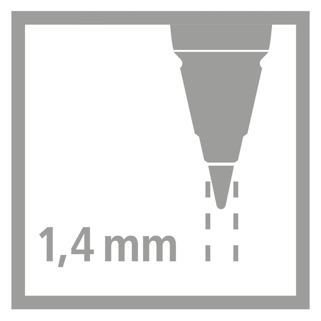 Stabilo easyergo 1.4 - Bleistiftminen - Nachfüllpackung - 6 Stück