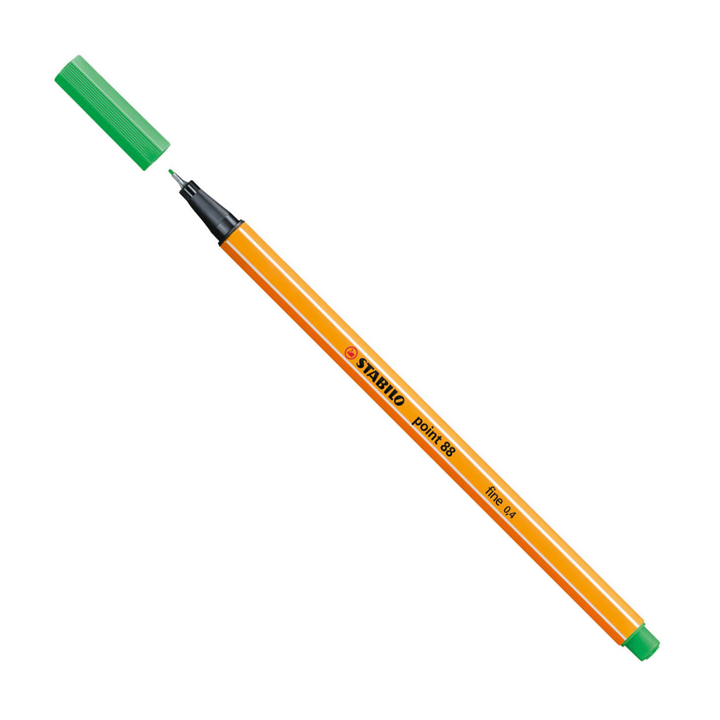 Stabilo point 88 - fineliner - licht smaragdgroen (88 16)