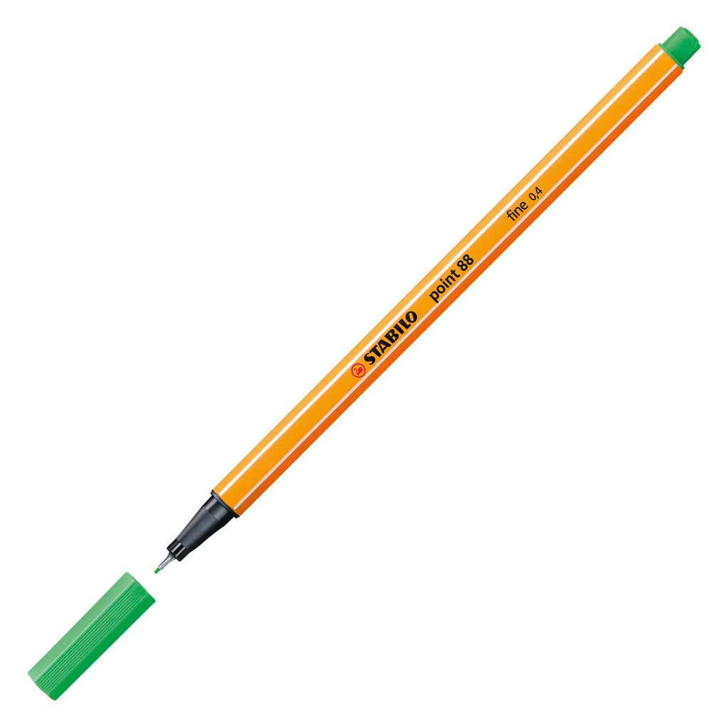 Stabilo point 88 - fineliner - licht smaragdgroen (88 16)