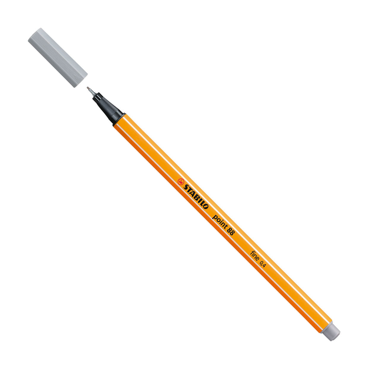 Stabilo Point 88 - Fineliner - mittleres Kaltgrau (88 95)