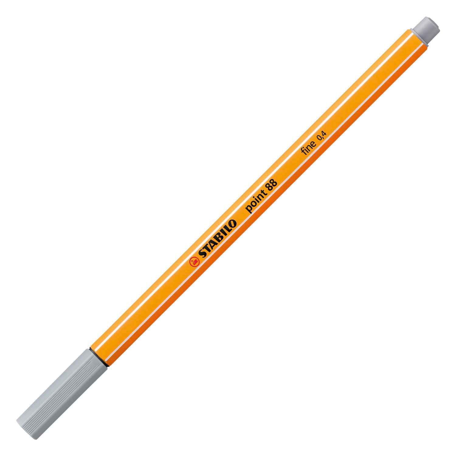 Stabilo Point 88 - Fineliner - mittleres Kaltgrau (88 95)