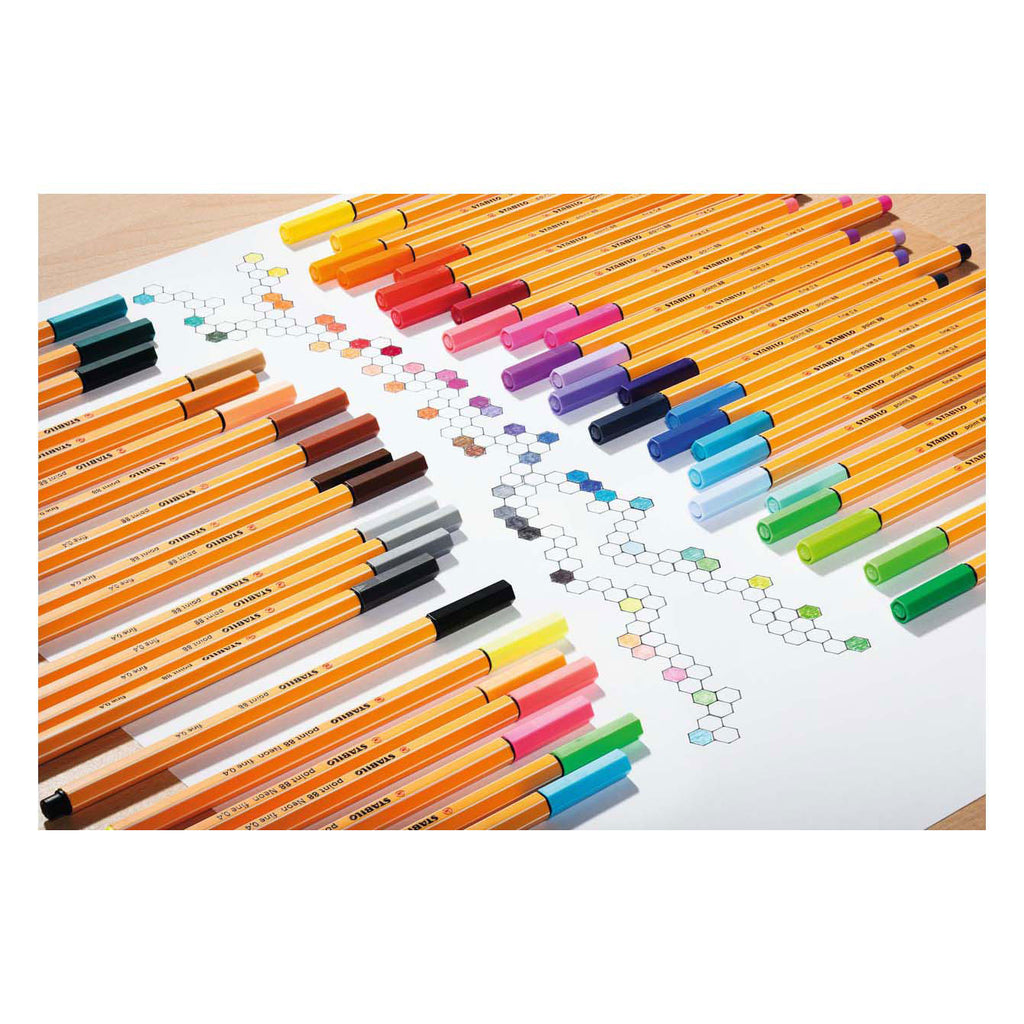 Stabilo Point 88 - Fineliner - Erdbeerrot (88 49)