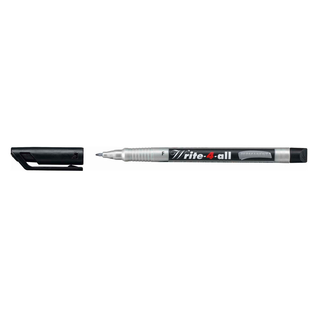 STABILO write-4-all – Permanentmarker – fein – schwarz