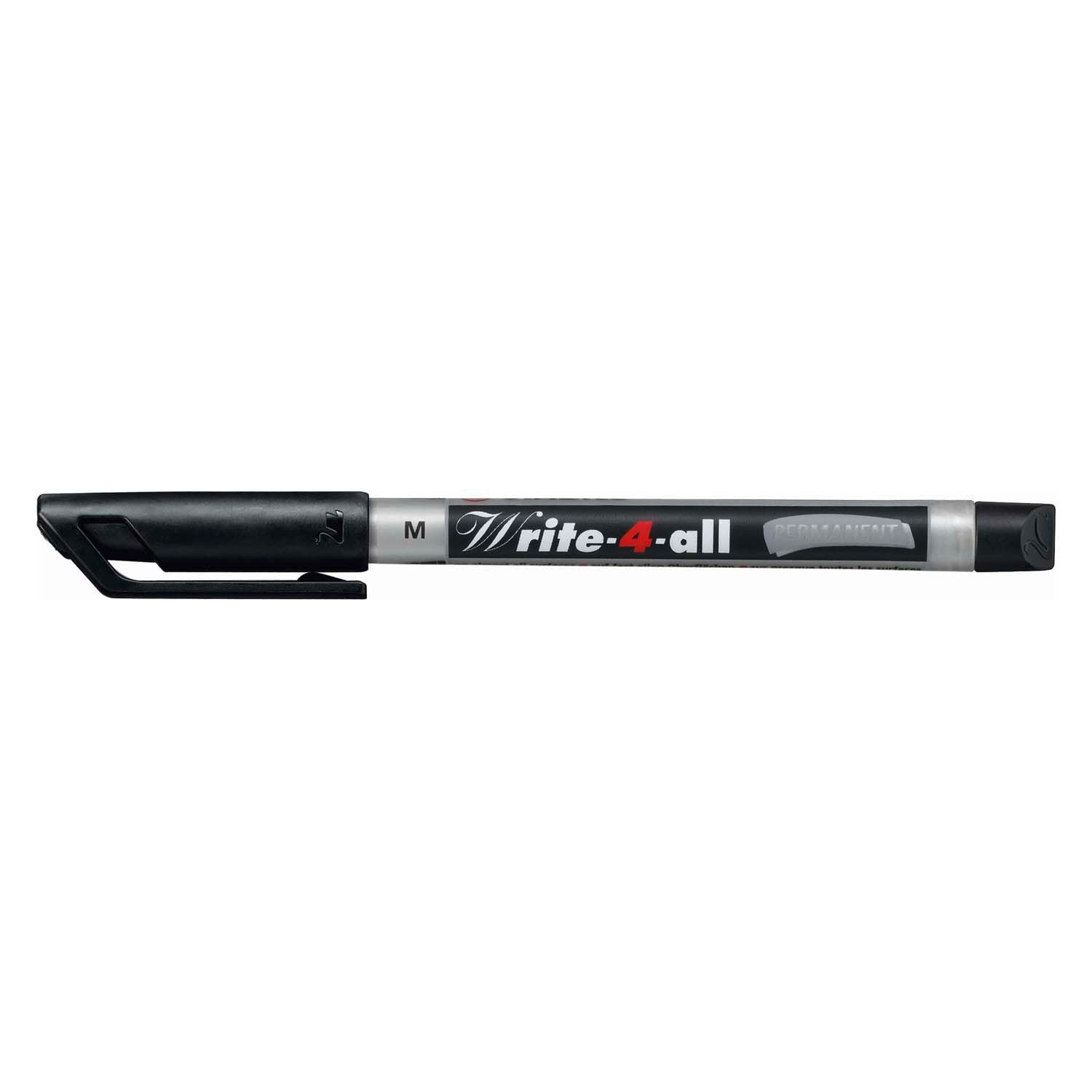 Stabilo write-4-all – Permanentmarker – mittel – schwarz