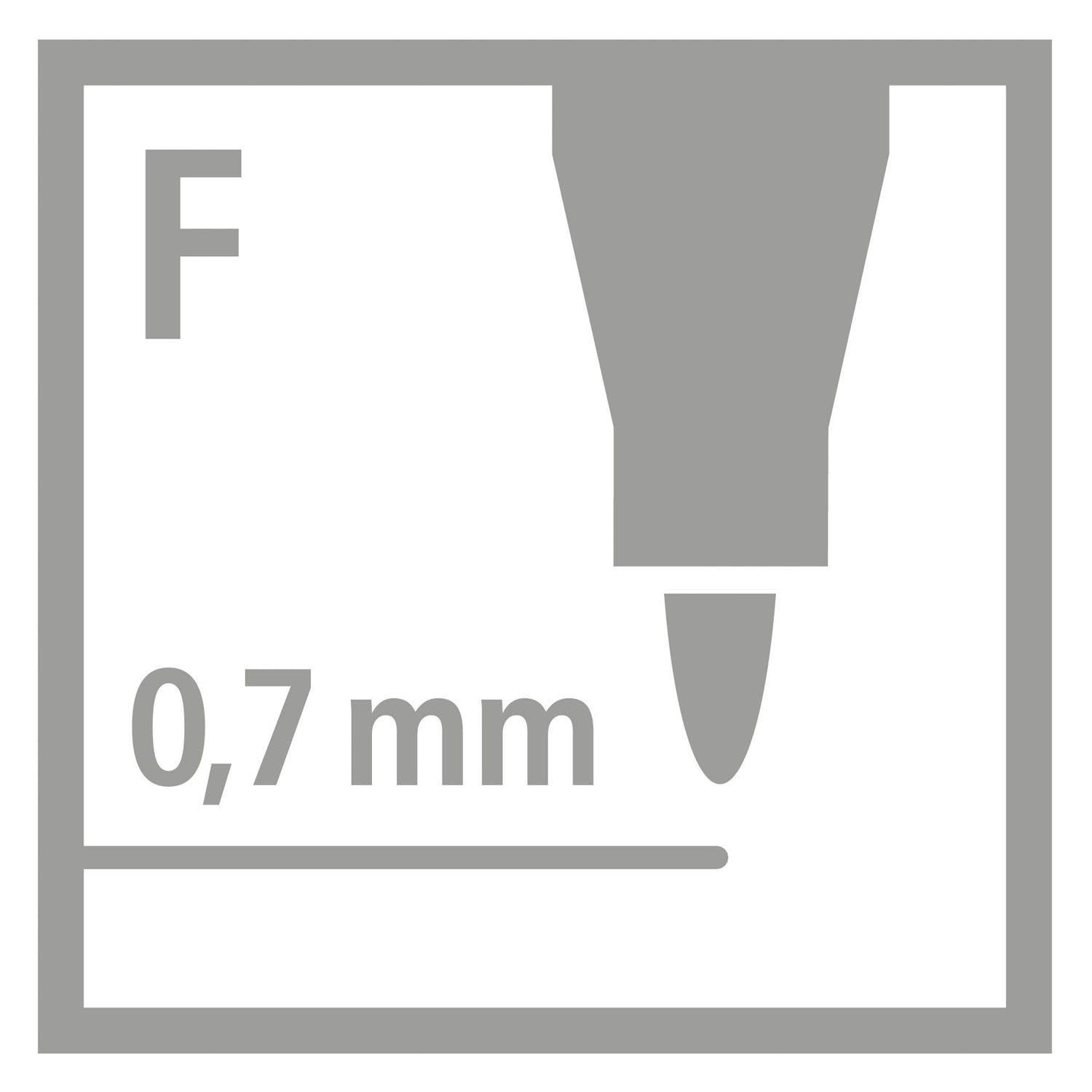 Stabilo ohpen Universal – kein Permanentmarker – Schwarz