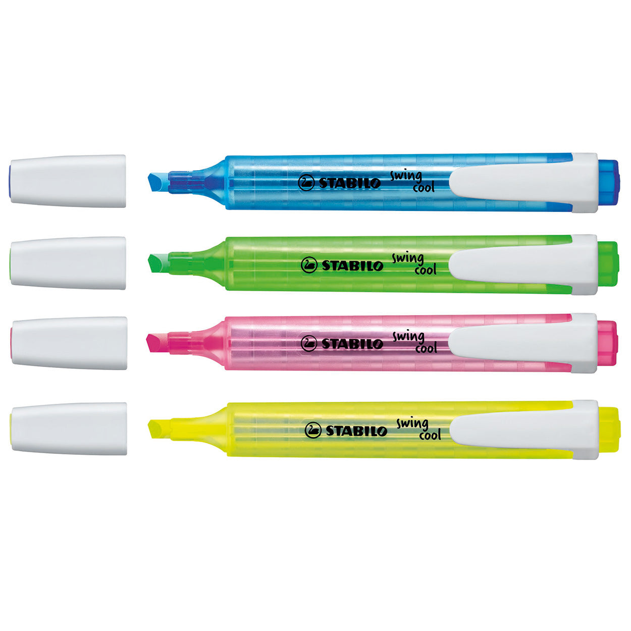 Stabilo Swing Cool - Textmarker - 4er-Set