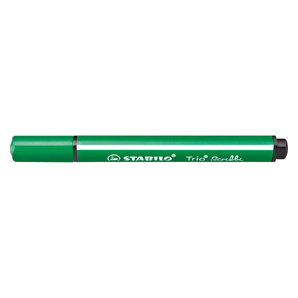 Stabilo trio scribbi - viltstift met meeverende punt - groen