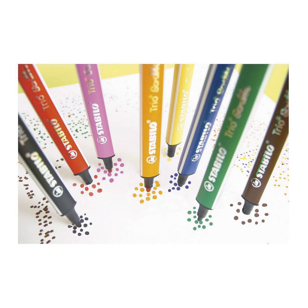 Stabilo Trio Scribbi Federmäppchen, 8 Farben