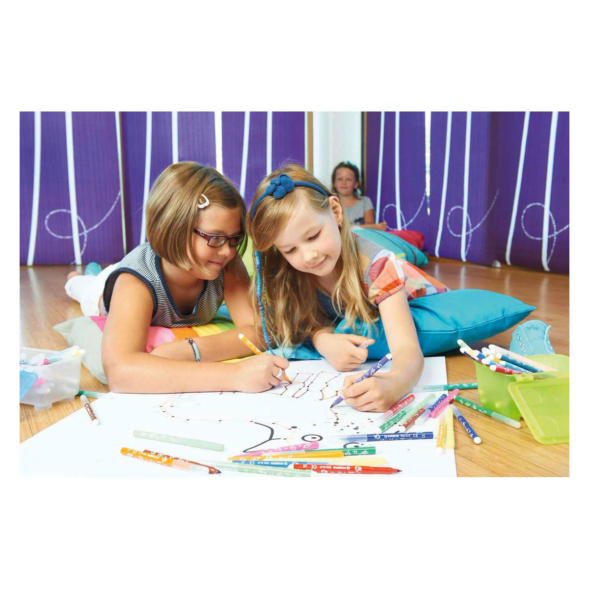 Stabilo trio a-z - viltstift - set met 30 stuks