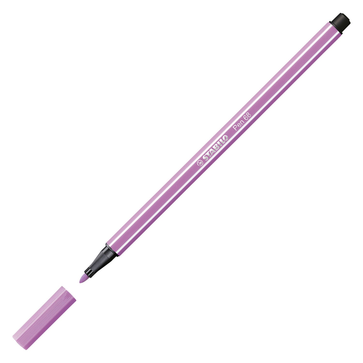 Stabilo Stift 68 - Filzstift - Helllila (68 59)