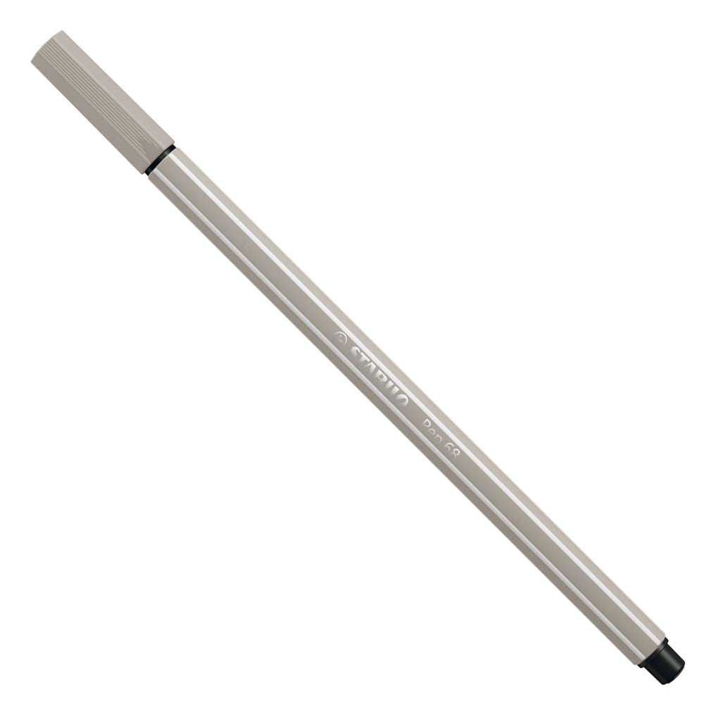 Stabilo Stift 68 - Filzstift - Warmgrau (68 93)