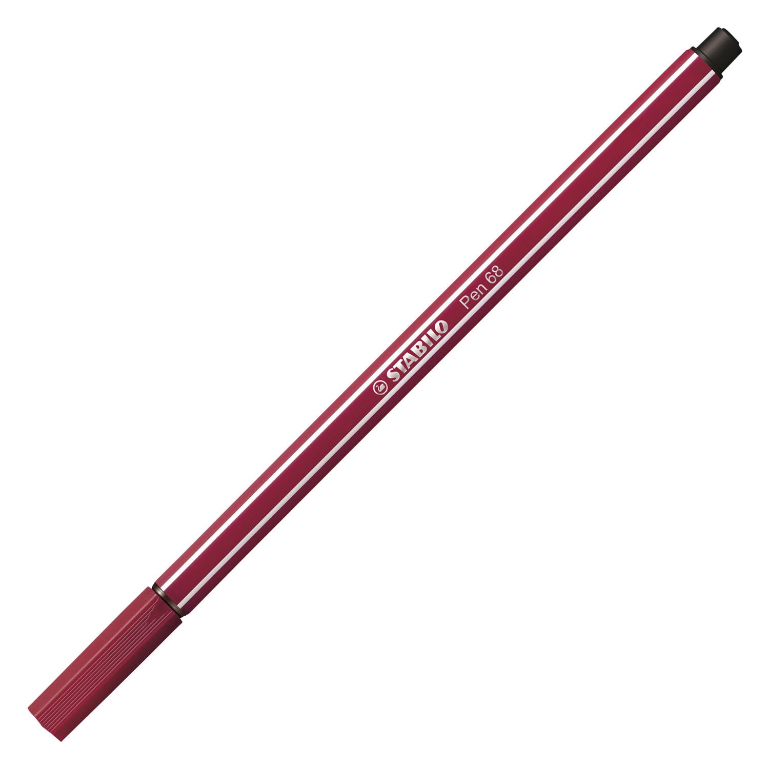 Stabilo pen 68 - premium viltstift - heide paars - doos 10 stuks