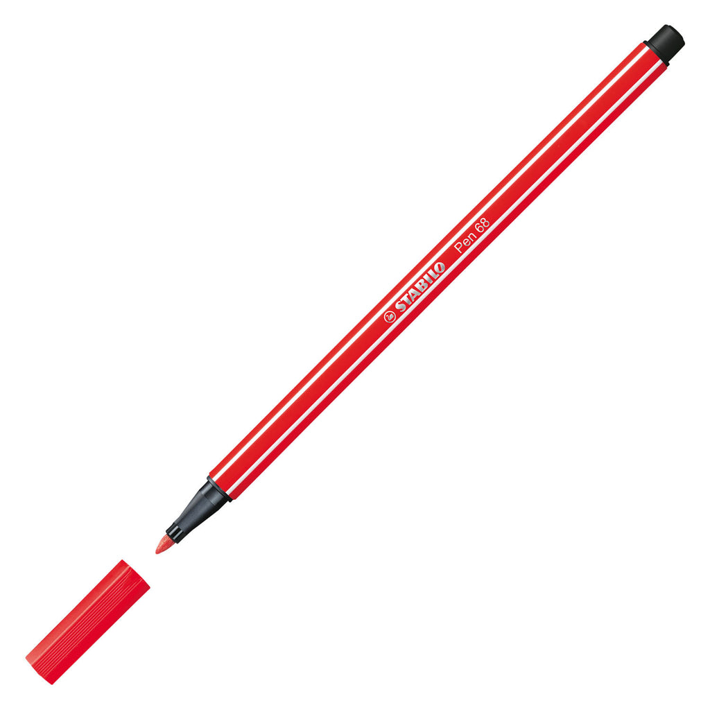 Stabilo Stift 68 - Filzstift - Karminrot (68 48)