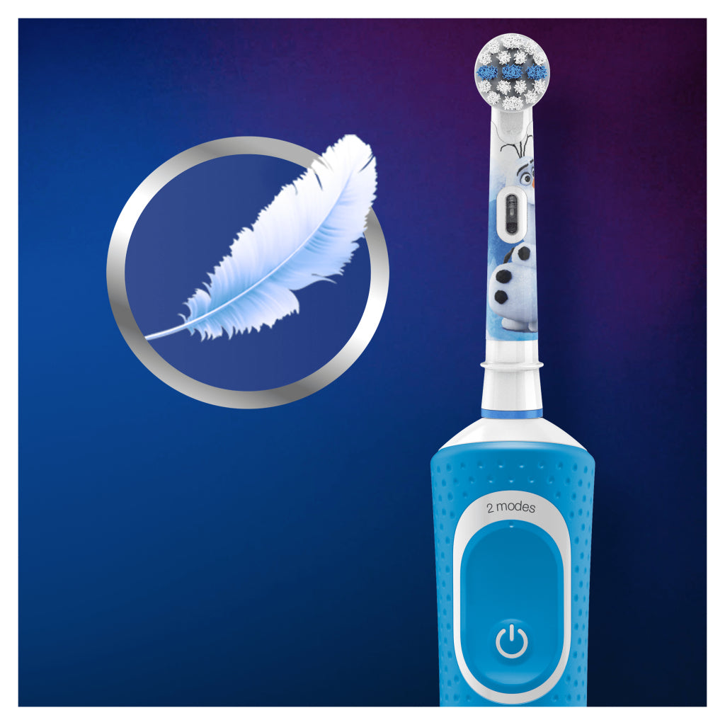 Oral-B Kids Disney Frozen 2 Elektrische Zahnbürste Blau und Weiß