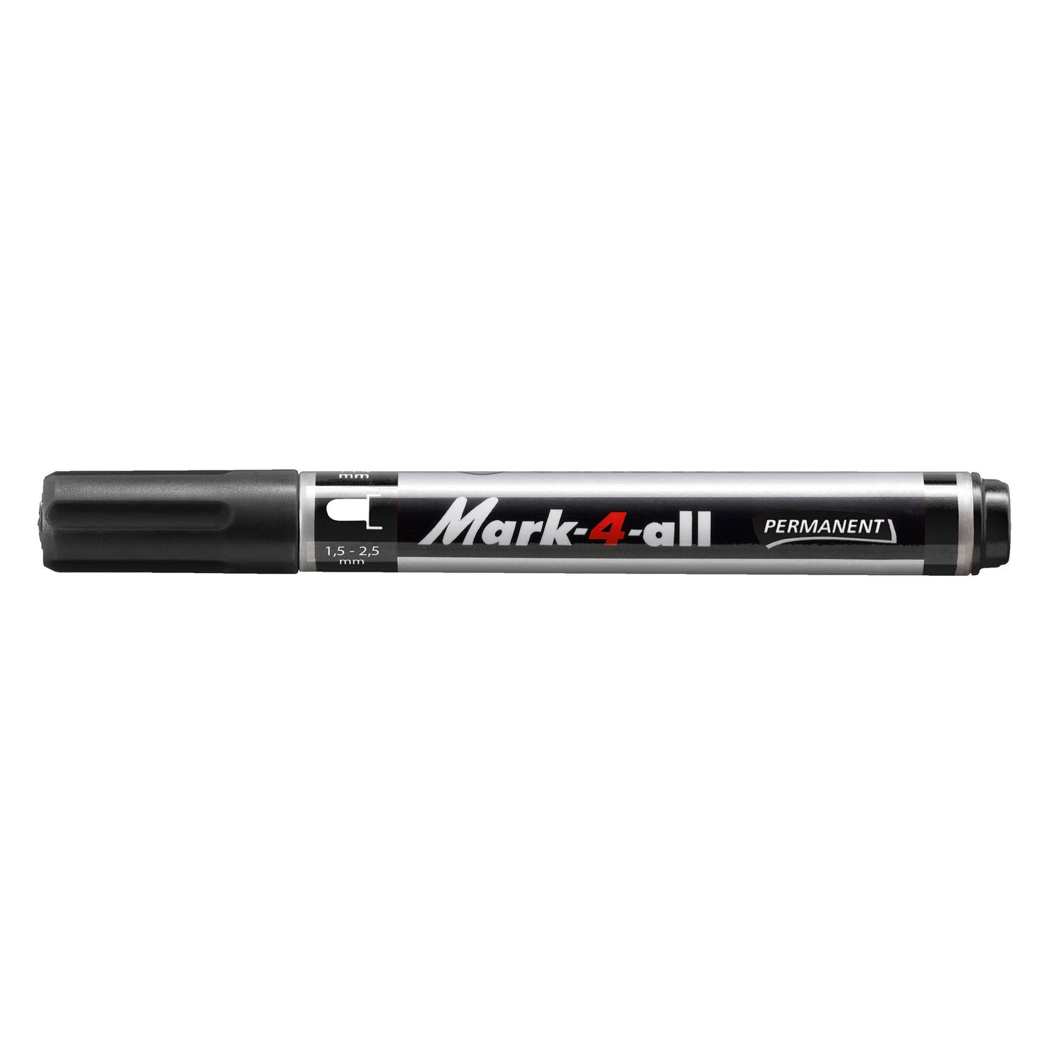 Stabilo Mark-4-All F – Permanentmarker – Schwarz