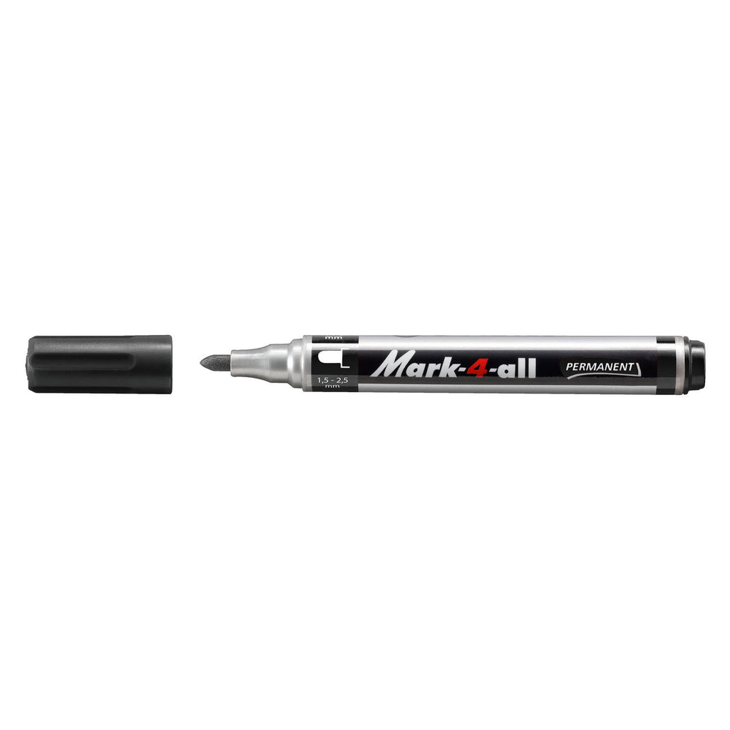 Stabilo Mark-4-All F – Permanentmarker – Schwarz