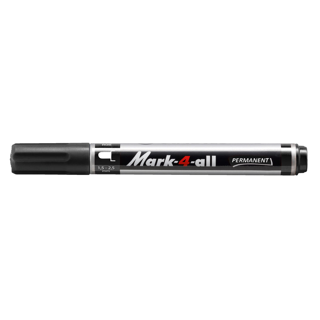 Stabilo Mark-4-All F – Permanentmarker – Schwarz