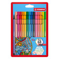 Stabilo pen 68 - viltstift - set met 15 stuks