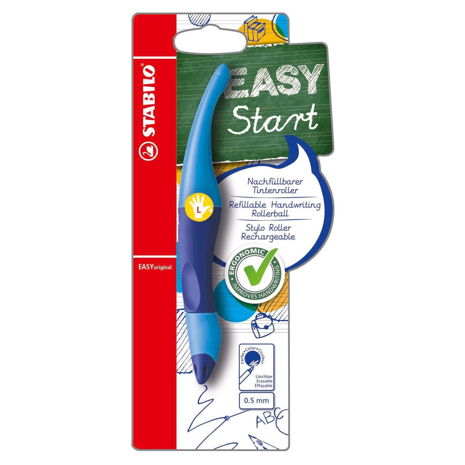 Stabilo easyoriginal l blauw