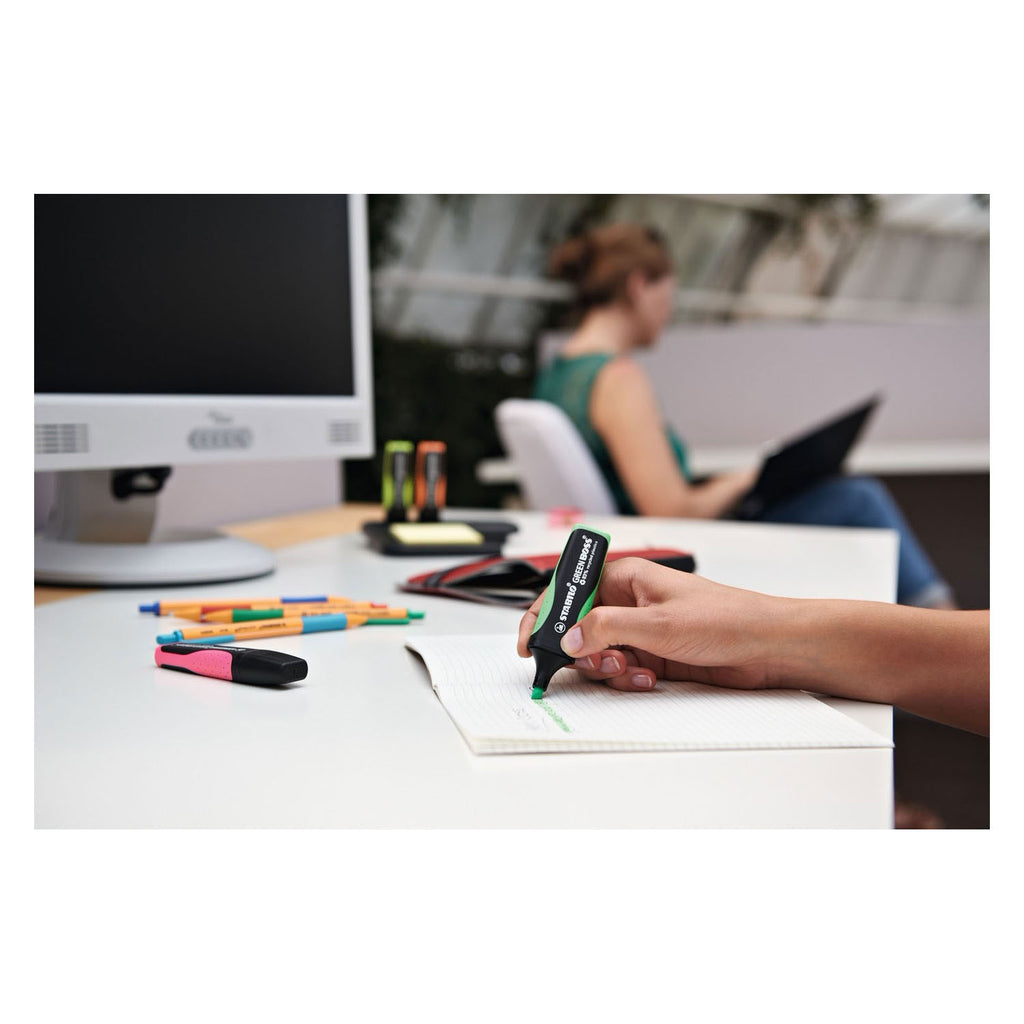 Stabilo Green Boss – Textmarker – 4er-Set