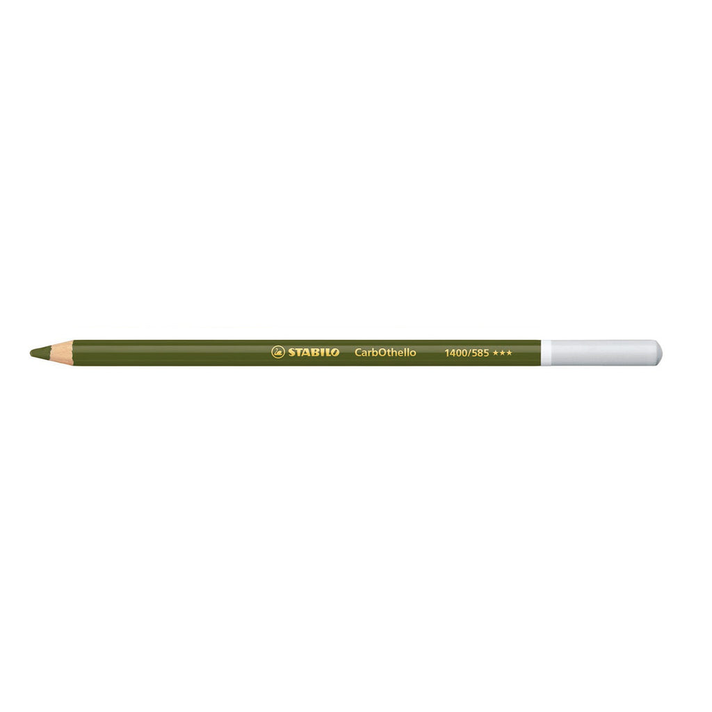 Stabilo Carbothello Kreidepastell-Farbstift – olivgrün