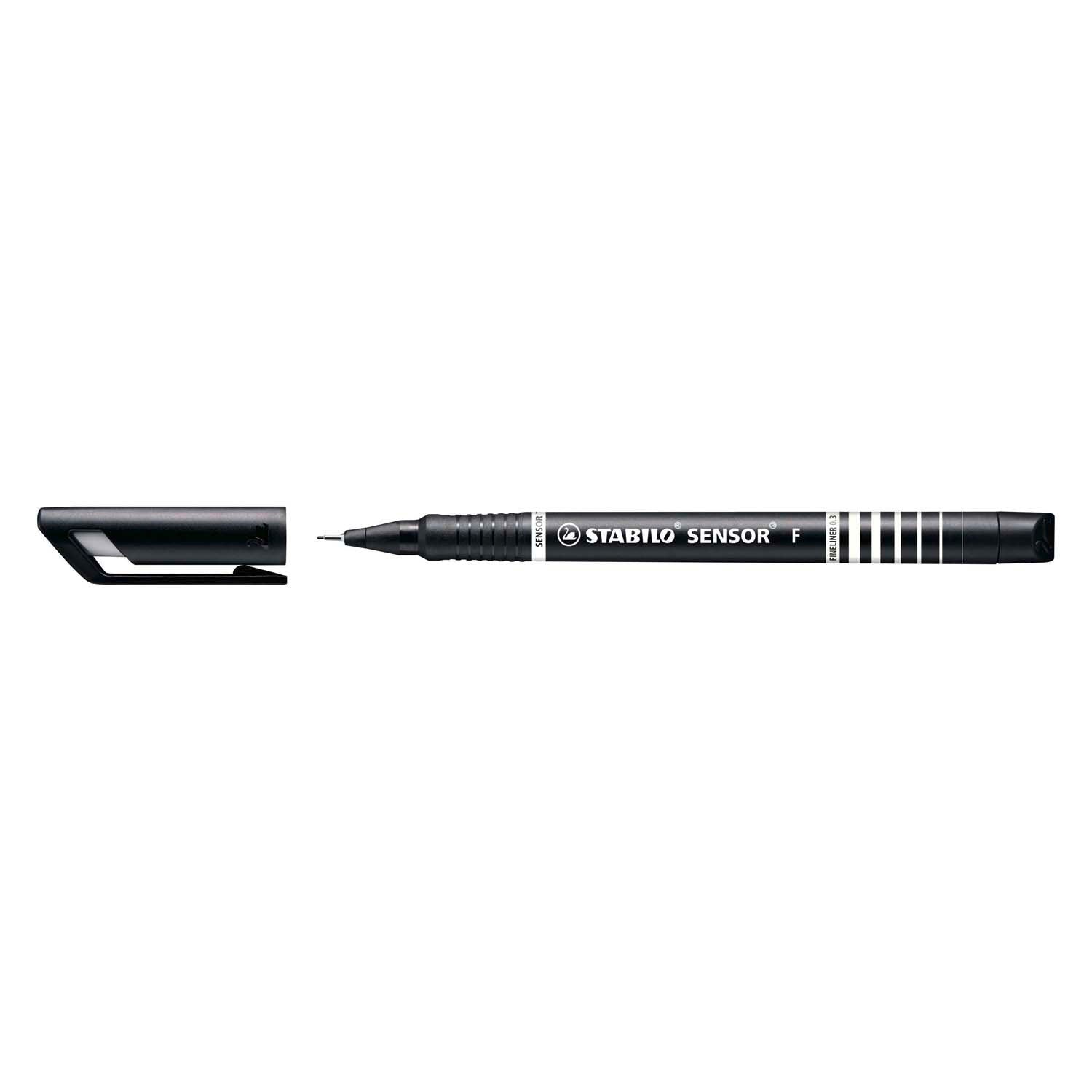 Stabilo sensor fineliner etui 4 kleuren