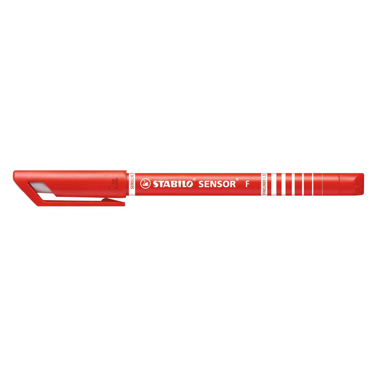 Stabilo sensor fineliner etui 4 kleuren
