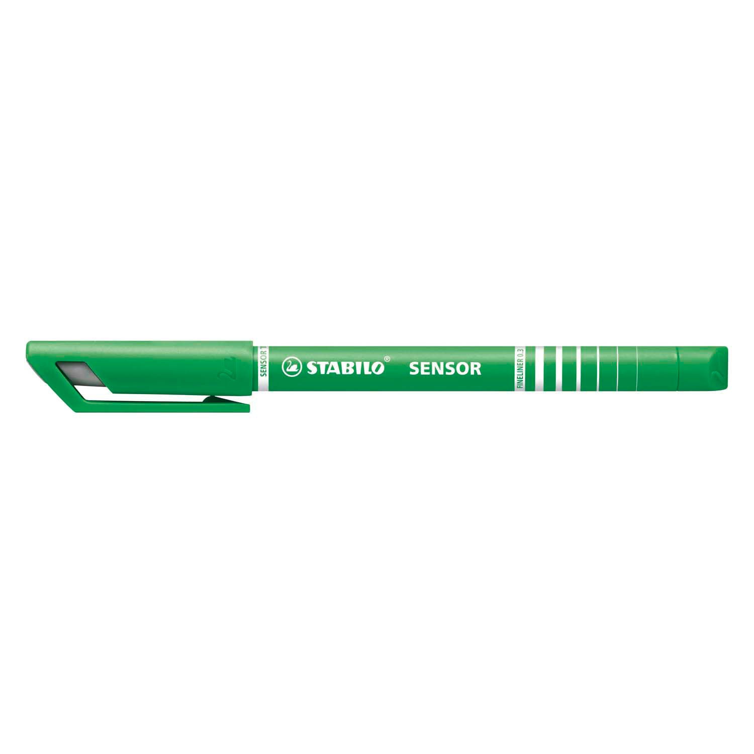 Stabilo sensor fineliner etui 4 kleuren
