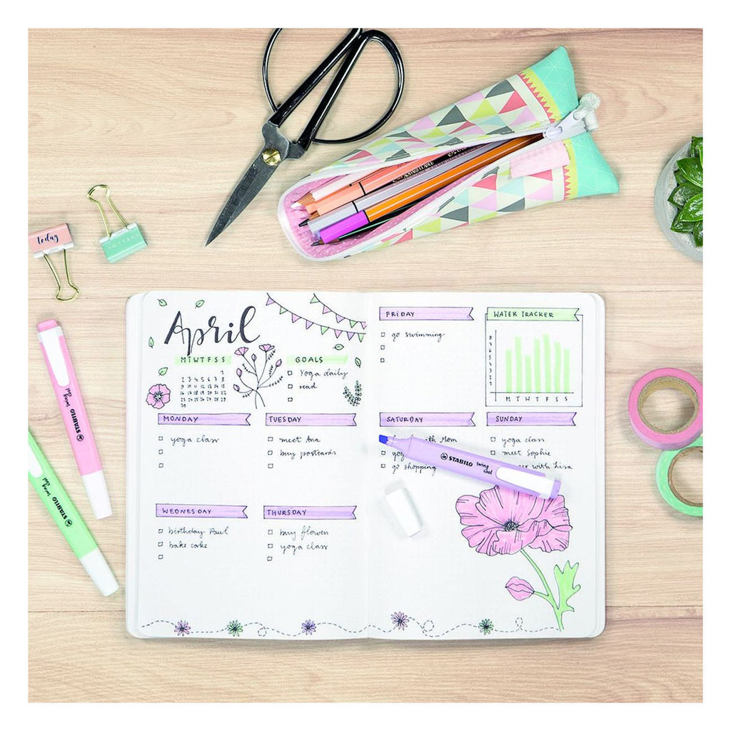 Stabilo Swing Cool Pastell-Textmarker-Set mit 6 Stiften